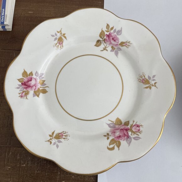 Rosina Made In England Bone China Saucers Lot Of 2 - Picture 2 of 8